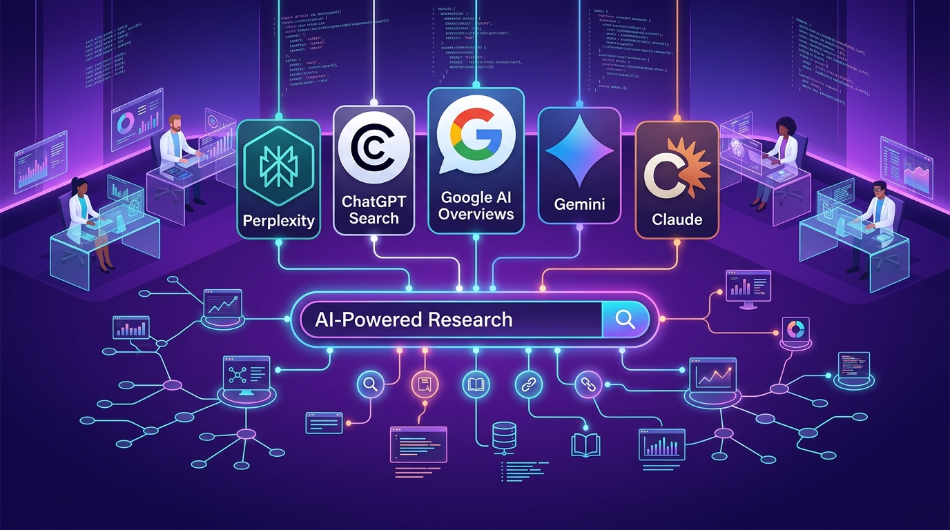 2026년 7월 최신 AI 검색엔진 비교 펄플렉시티 챗GPT 서치 구글 AI 오버뷰 제미나이 클로드