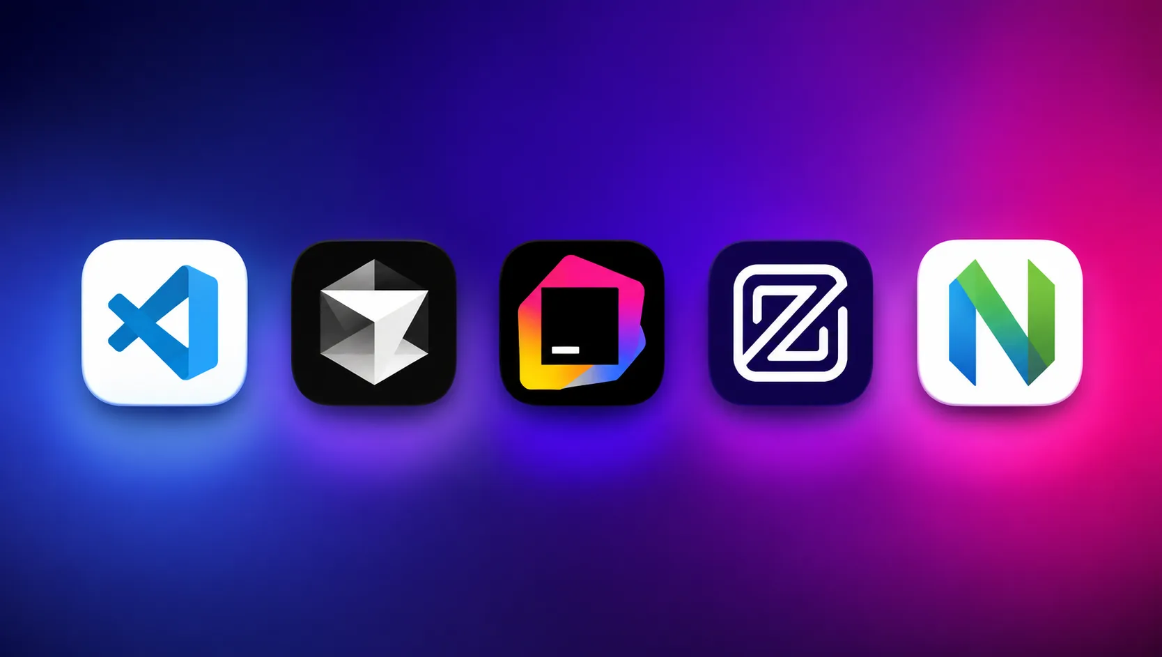 Code-Editor-Vergleich August 2026: VS Code, Cursor, JetBrains, Zed und Neovim im Überblick
