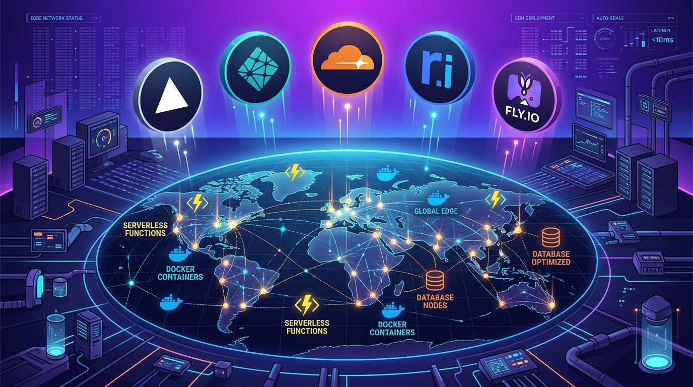 Webhosting PaaS Vergleich Juli 2026 Vercel Netlify Cloudflare Render Fly.io